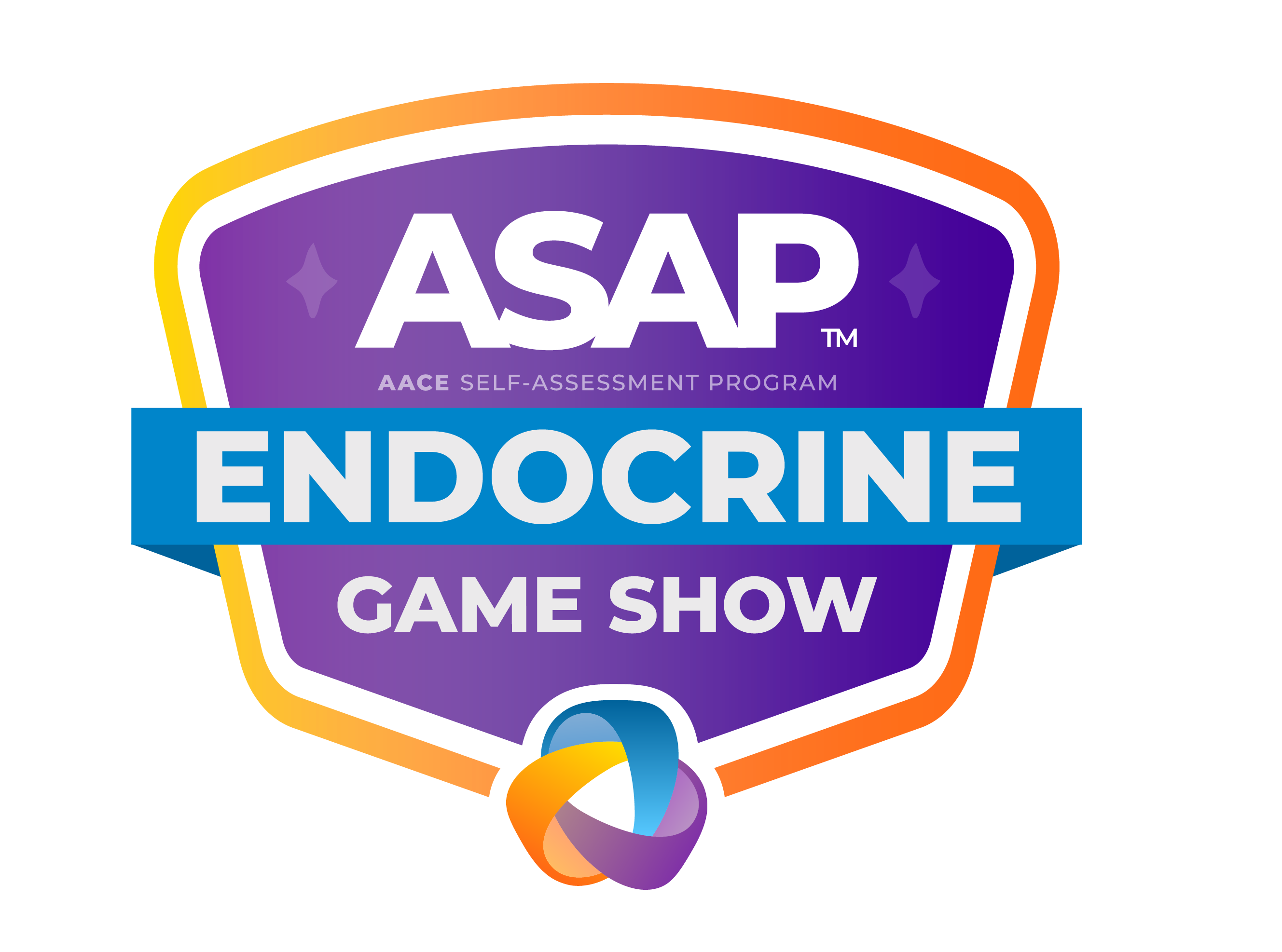 ASAP Endocrine Game Show logo, AACE Self-Assessment Program