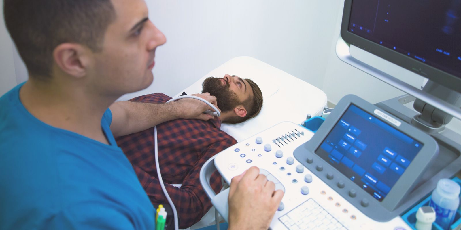 Thyroid ultrasound image