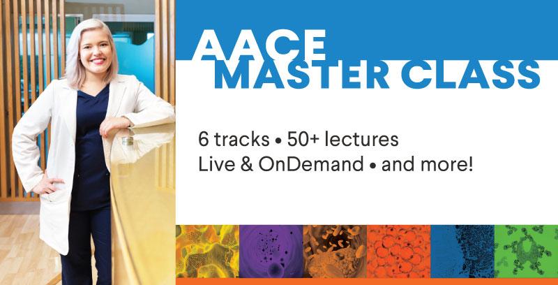 AACE Master Class offers 50+ lectures live and ondemand
